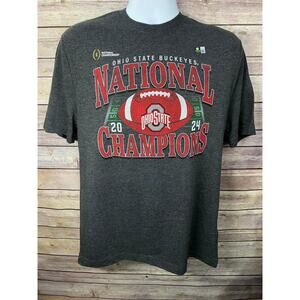 Ohio State Buckeyes 2024 National Champions Locker Room Shirt Men's M